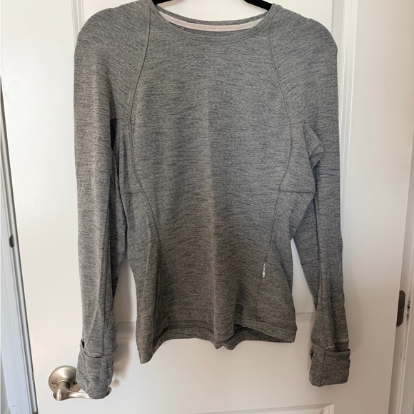 Lululemon Gray It's Rulu Long-Sleeve Shirt - Picture 1 of 4